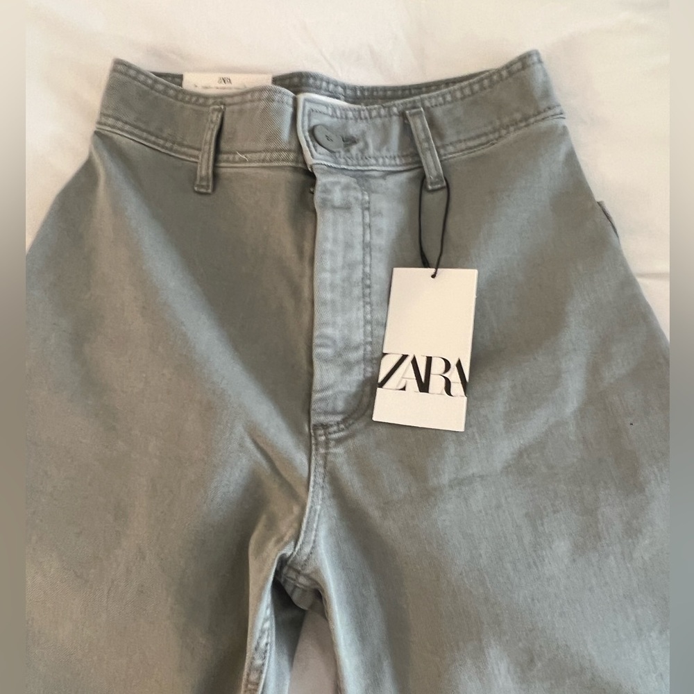 Zara marine pants grey size 4